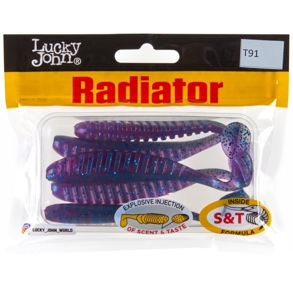 Виброхвост съедоб. искусст. LJ Pro Series Radiator 4.0" (5 шт/уп) T91