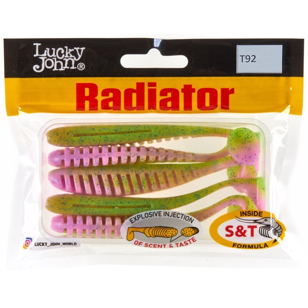 Виброхвост съедоб. искусст. LJ Pro Series Radiator 4.0" (5 шт/уп) T92
