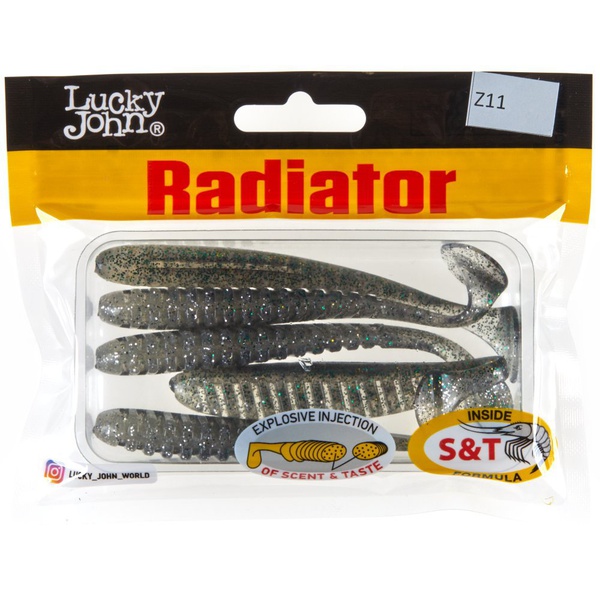 Виброхвост съедоб. искусст. LJ Pro Series Radiator 4.0" (5 шт/уп) Z11