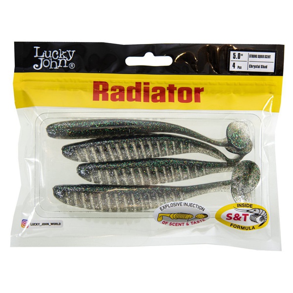 Виброхвост съедоб. искусст. LJ Pro Series Radiator 5.0" (4 шт/уп) Z11