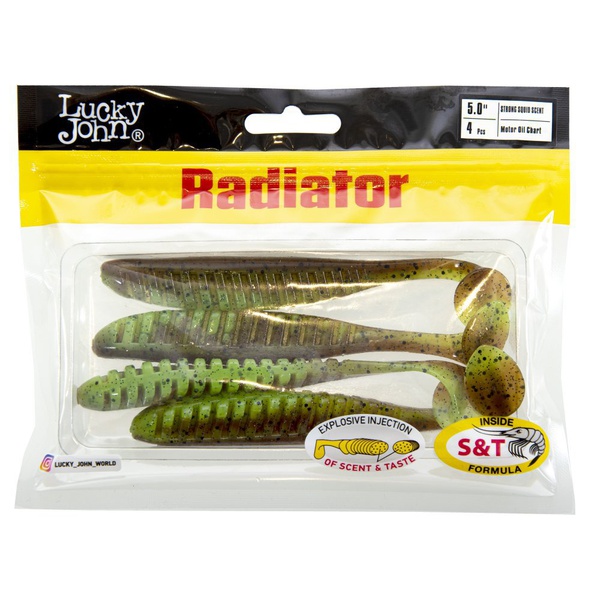 Виброхвост съедоб. искусст. LJ Pro Series Radiator 5.0" (4 шт/уп) Z15