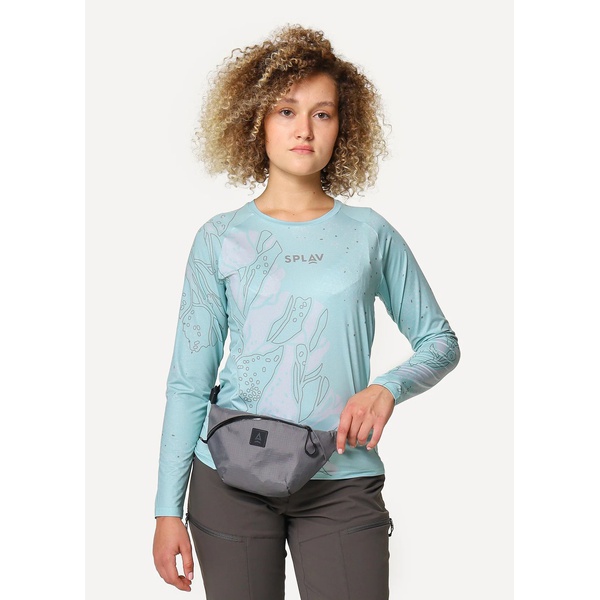 Футболка женская Сплав Jenny L/S зеленый
