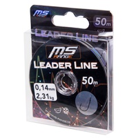 Леска моно MS Range Leader Line Clear (50 м) 0.14 мм