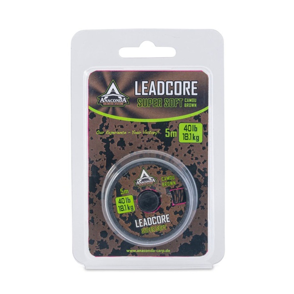 Ледкор Anakonda Super Soft Camou Brown (5 м) тест 18.1 кг