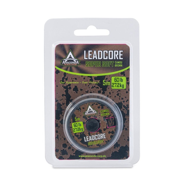 Ледкор Anakonda Super Soft Camou Brown (5 м) тест 27.2 кг