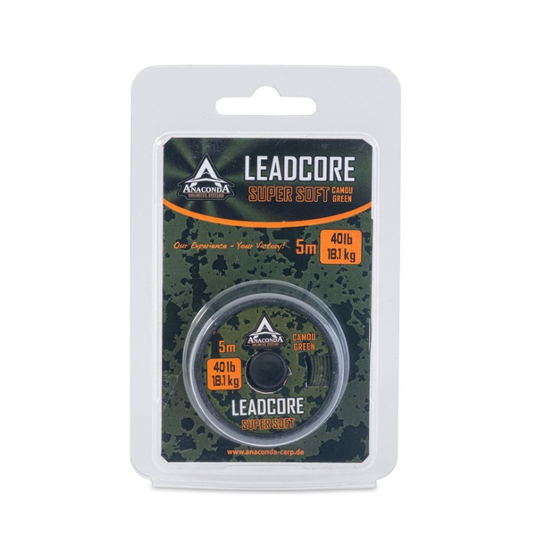 Ледкор Anakonda Super Soft Camou Green (5 м) тест 18.1 кг