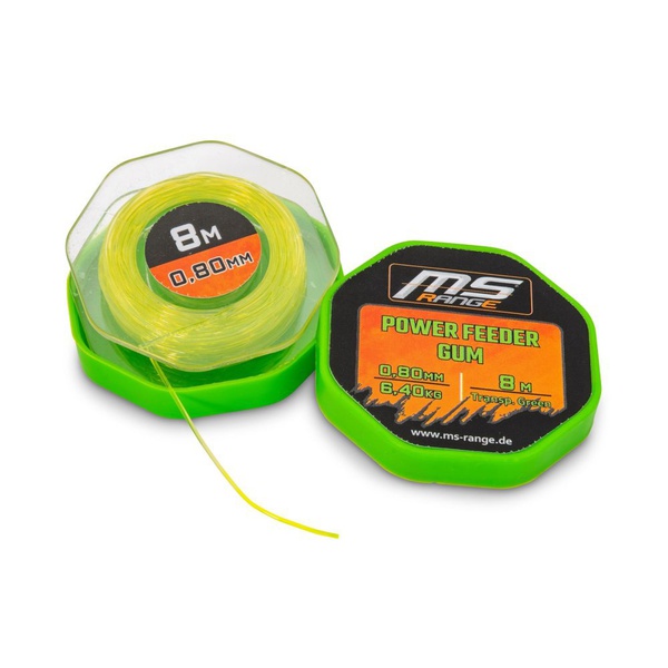 Фидергам MS Range Power Transparent Green 0.80 мм / 8 м