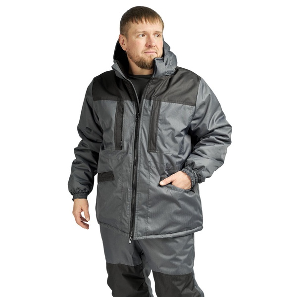 Костюм зимний Fantom Force Sever серый/черный, тк. Oxford Football