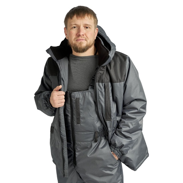 Костюм зимний Fantom Force Sever серый/черный, тк. Oxford Football