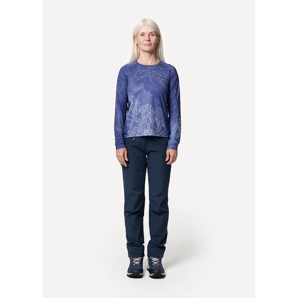 Футболка женская Сплав Jenny L/S синий