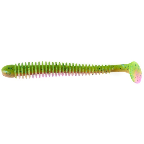 Виброхвосты съедобные Lucky John Pro Series Spark Tail 4" (10,1см) 5шт T92