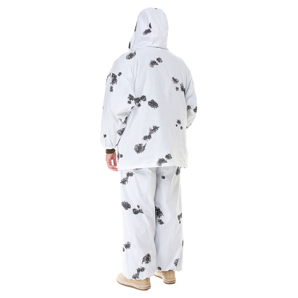 Костюм маскировочный Huntsman Метель анорак Клякса, тк. бязь