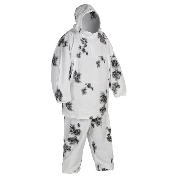 Костюм маскировочный Huntsman Метель анорак Клякса, тк. бязь