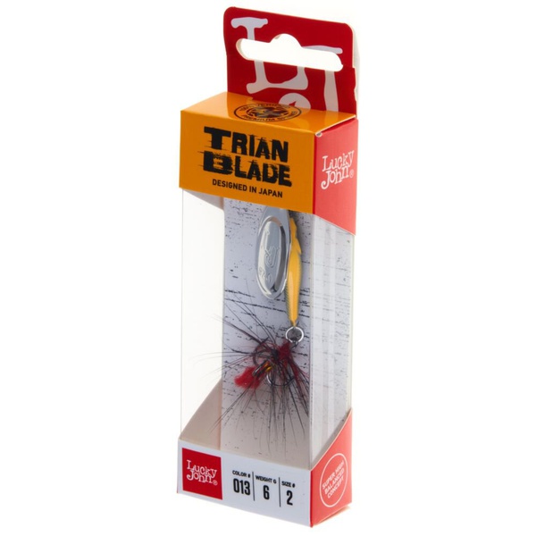 Блесна вращ. Lucky John Trian Blade Round 6г 013