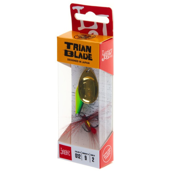 Блесна вращ. Lucky John Trian Blade Round 9г 012