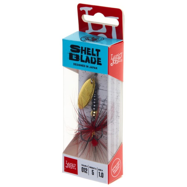 Блесна вращ. Lucky John Shelt Blade №1 (5 г) 012
