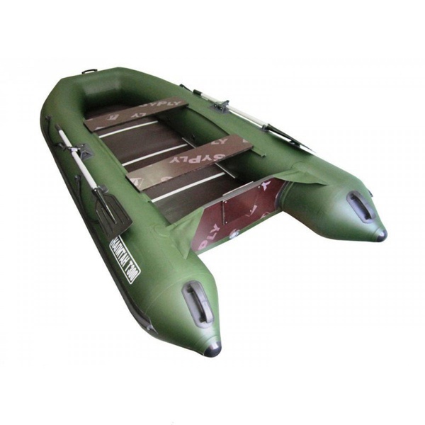 Лодка Тонар Капитан Т300 (киль+пол) зеленый