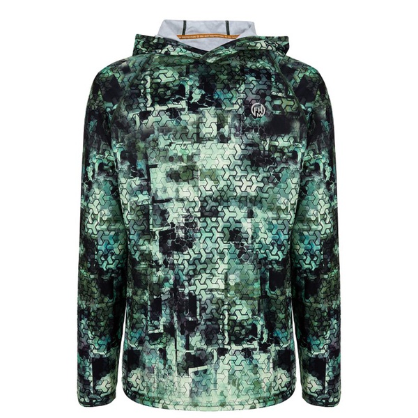 Футболка FHM Mark Hoodie V3 принт хаки