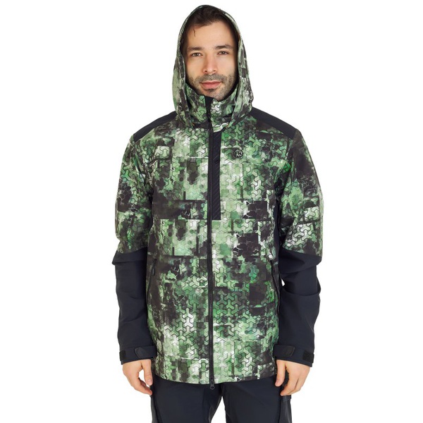 Куртка FHM Guard V2 принт хаки/чёрный