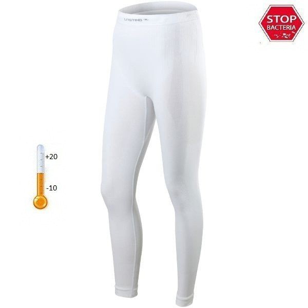 Термоштаны женские Lasting Aura белый