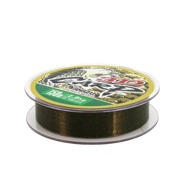 Леска Namazu 3D Carp (3D Camo, L-150 м) d-0,18 мм / 2,8 кг