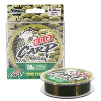 Леска Namazu 3D Carp (3D Camo, L-150 м) d-0,20 мм / 3,5 кг