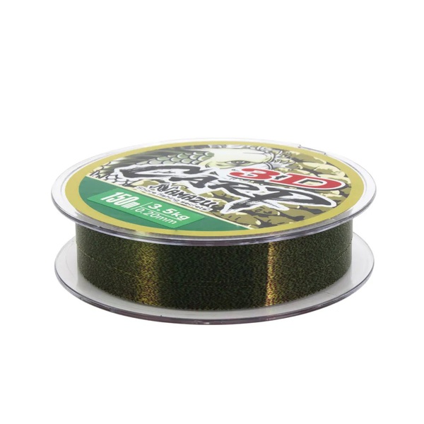 Леска Namazu 3D Carp (3D Camo, L-150 м) d-0,20 мм / 3,5 кг