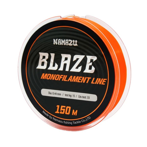 Леска Namazu Blaze (оранжевая, L-150 м) d-0,44 мм / 15 кг