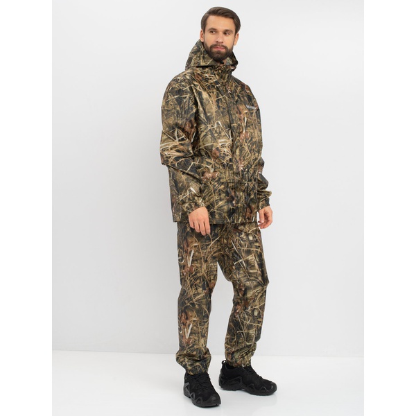 Костюм влаго-ветрозащитный Huntsman Склон-2 Камыш, тк. Таффета