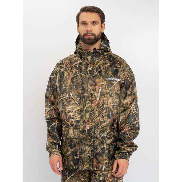 Костюм влаго-ветрозащитный Huntsman Склон-2 Камыш, тк. Таффета