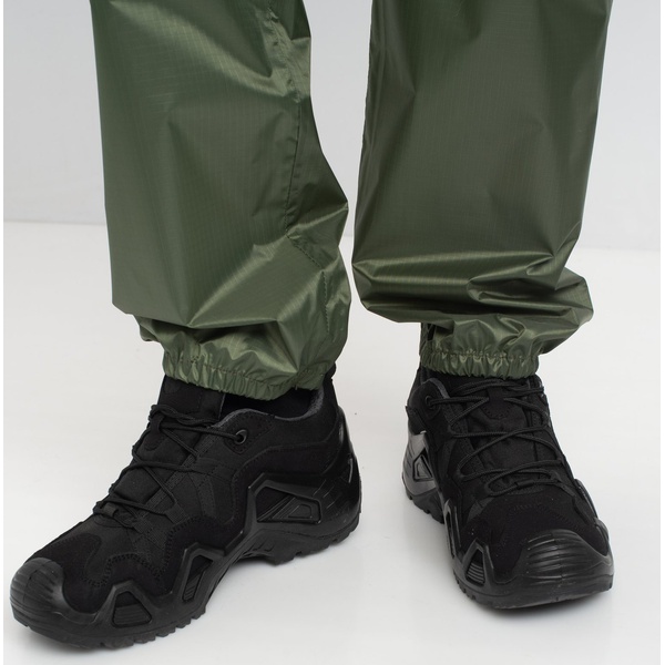 Костюм влаго-ветрозащитный Huntsman Склон-2 Зелёный, тк. Таффета