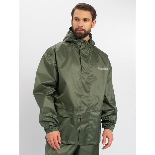 Костюм влаго-ветрозащитный Huntsman Склон-2 Зелёный, тк. Таффета