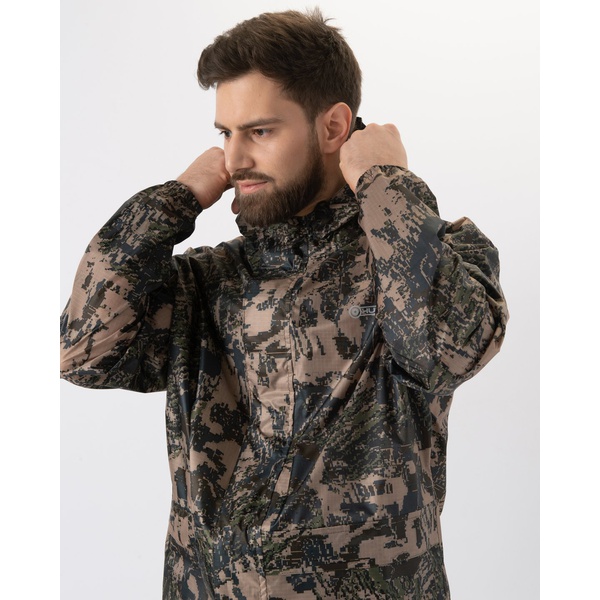 Костюм влаго-ветрозащитный Huntsman Склон-2 Лабиринт, тк. Таффета