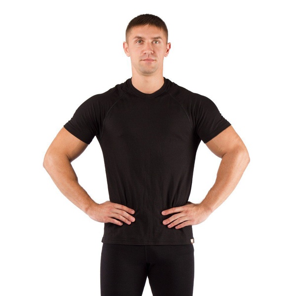 Термофутболка Lasting Quido черный