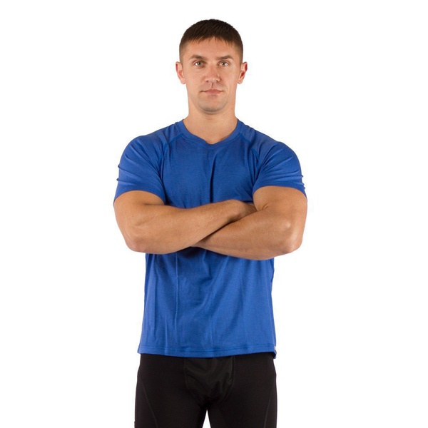 Термофутболка Lasting Quido синий