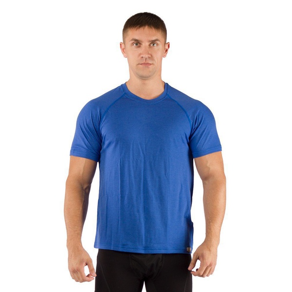 Термофутболка Lasting Quido синий