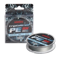 Шнур плетеный Namazu CrystalBraid PE 8Х (50 м) d-0,12 мм / 8 кг