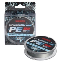 Шнур плетеный Namazu CrystalBraid PE 8Х (50 м) d-0,14 мм / 10.5 кг