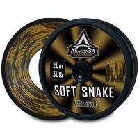 Шок-лидер плетёный Anaconda Soft Snake (20 м) тест 30 lb