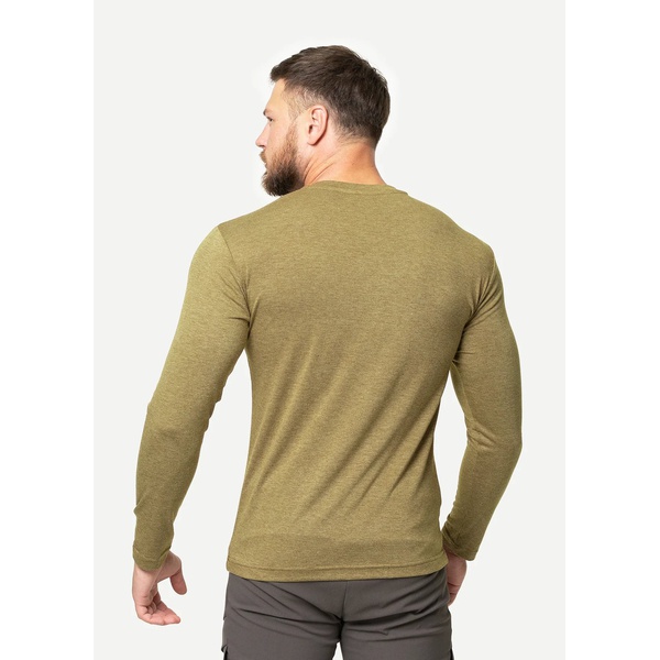 Футболка Сплав Soul L/S темно-зеленый меланж