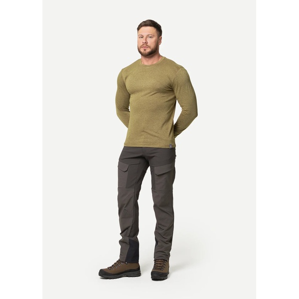 Футболка Сплав Soul L/S темно-зеленый меланж