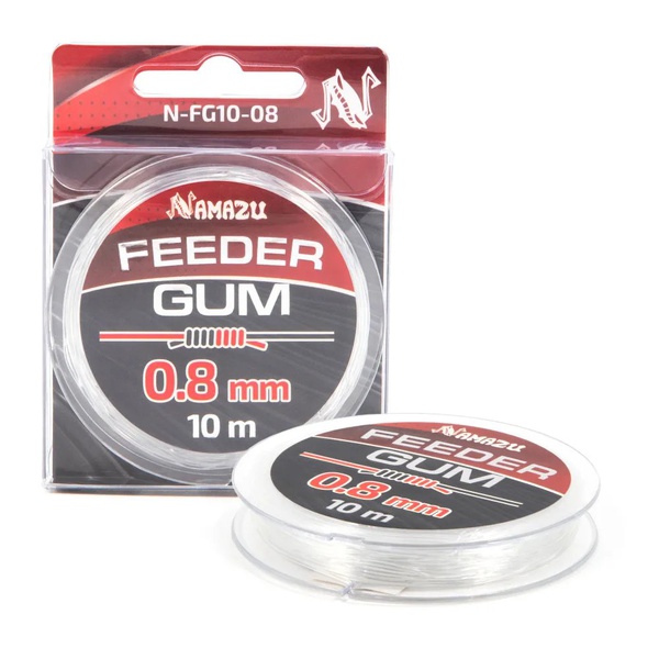 Фидергам Namazu Feeder Gum 0,8 мм/10 м