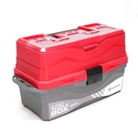 Ящик для снастей Nisus Tackle Box (трёхполочный) красный