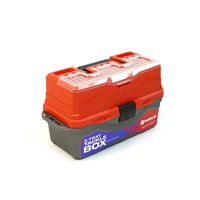 Ящик для снастей Nisus Tackle Box (трёхполочный) оранжевый
