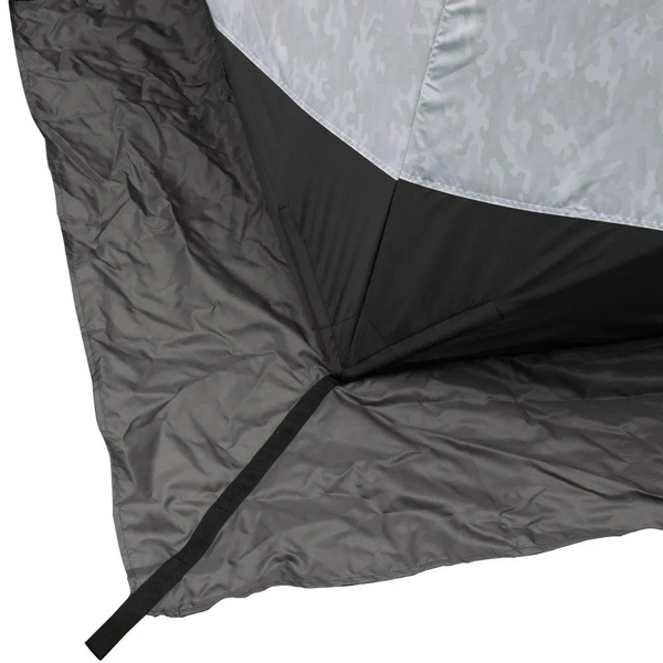 Палатка для зимней рыбалки Следопыт Куб Premium 1,8х1,8 м Arctic Camo/серый