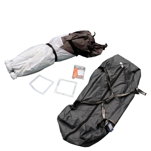 Палатка для зимней рыбалки Следопыт Куб Premium 1,8х1,8 м Arctic Camo/серый