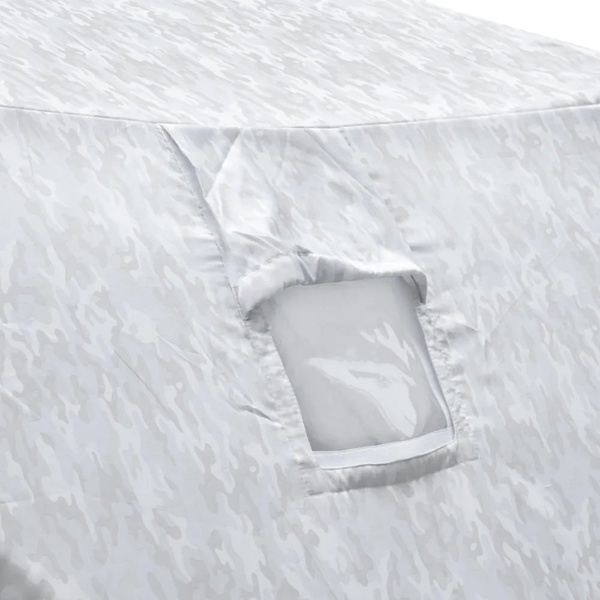 Палатка зимняя Следопыт Premium 5 стен (1,8 х 1,75 м) Arctic Camo/серый