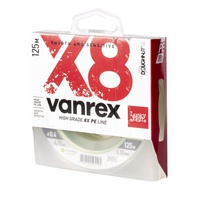 Леска плетёная Lucky John Vanrex х8 Braid Fluo Green 125/010