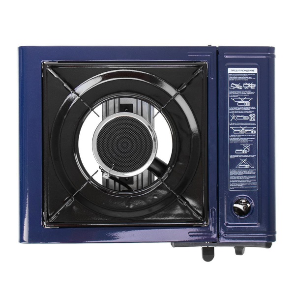 Плита газовая Nisus N-BDZ-155C-B (с переходником)