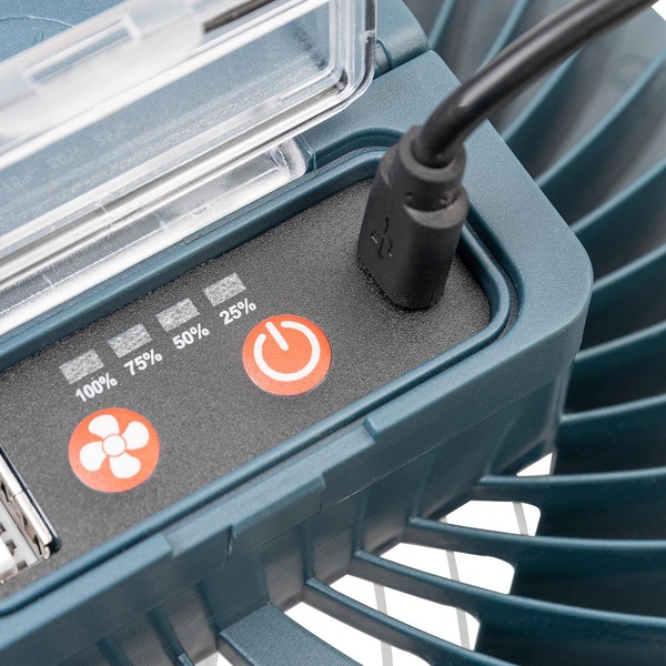 Фонарь кемпинговый Nisus N-FSD1 (с вентилятором)